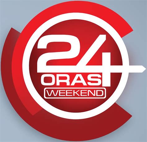 24 Oras weekend logo history .
